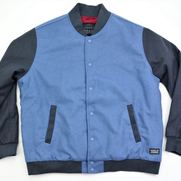 New Levi's Varsity Bomber Jacket Men's Size XL - Picture 1 of 16